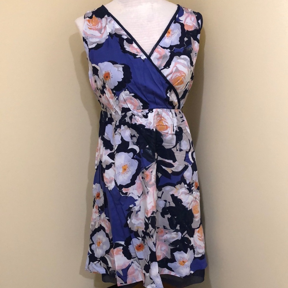 Women’s Boho dress Summer dress sleeveless dress Casual dress Size L ( Fits M-L)